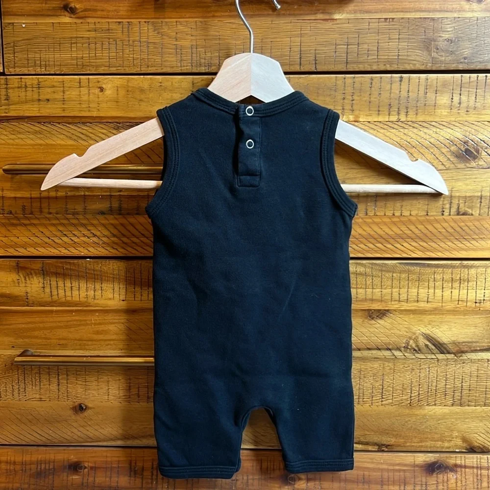 Miles and Milan Sleeveless Embroidered Romper